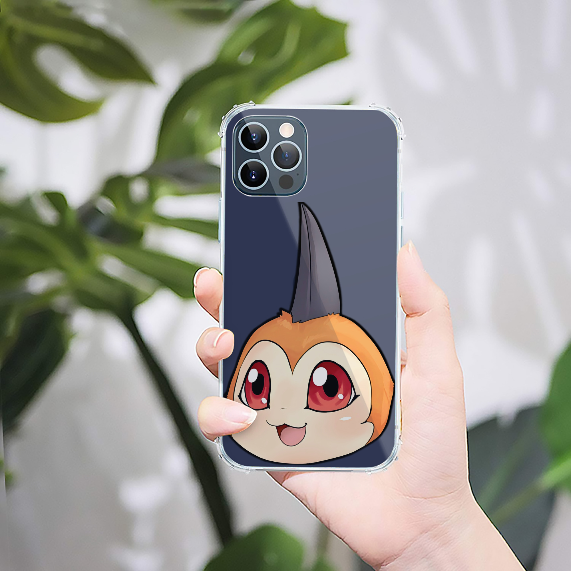 （画像用） Digimon デジタルモンスター/デジモン 【iPhone 12シリーズ対応】透明スマホケース（クリアソフトケース）